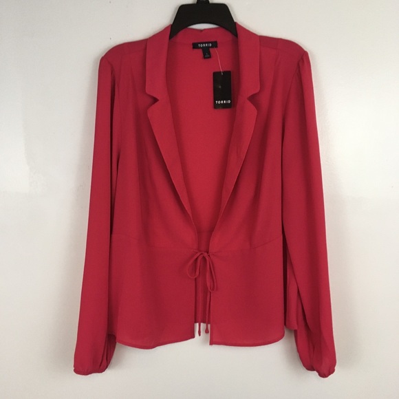 torrid Tops - Torrid Peplum Blouse - Size 1- 1X 14-16